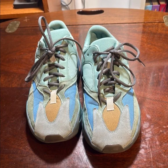 adidas gazelle silver green womens Adidas Yeezy Boost 700 Boost Faded Azure main image 1